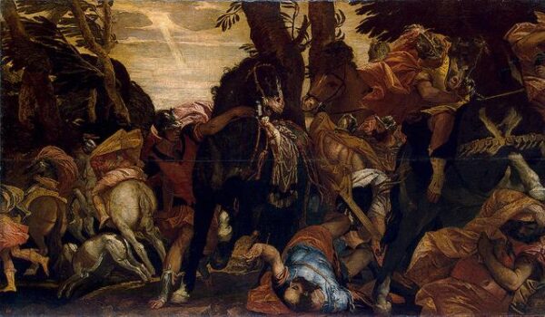 The Conversion of Saul by Paolo Veronese, hand-painted oil painting reproduction