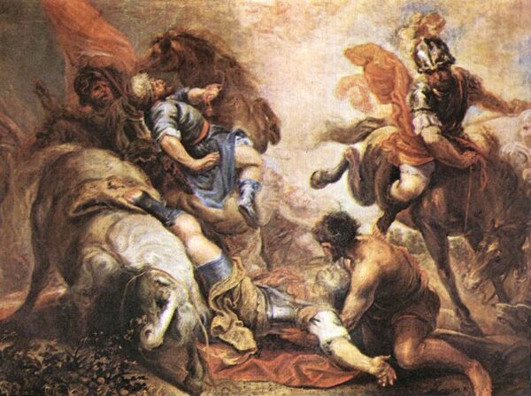 The Conversion of St Paul by Juan Antonio Escalante, hand-painted oil painting reproduction