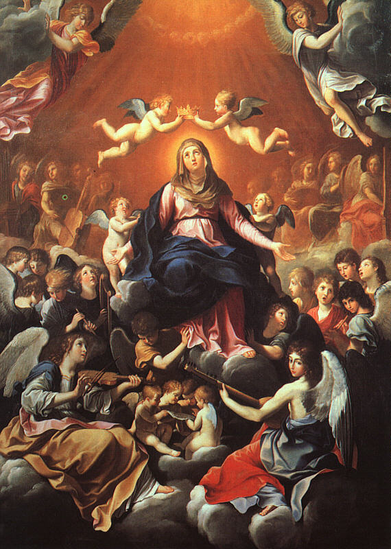The Coronation of the Virgin by Guido Reni, hand-painted oil reproduction
