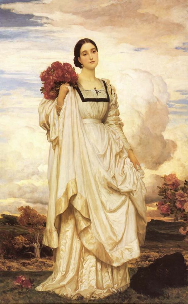 The Countess Brownlow by Lord Frederick Leighton, hand-painted oil painting reproduction