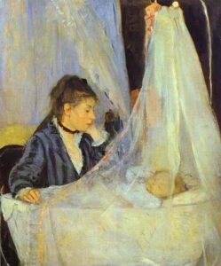 The Cradle by Berthe Morisot, hand-painted oil painting reproduction