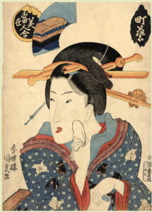 The Dancer by Utagawa Kunisada, hand-painted oil painting reproduction