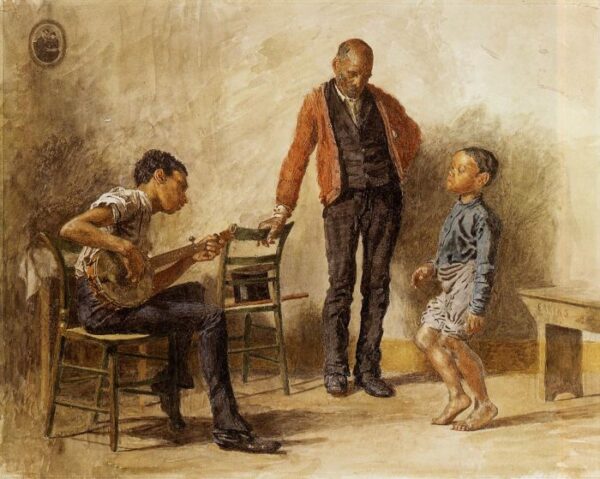 The Dancing Lesson by Thomas Eakins, hand-painted oil painting reproduction