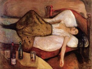 The Day After by Edvard Munch, hand-painted oil painting reproduction