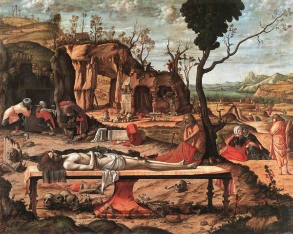 The Dead Christ by Vittore Carpaccio, hand-painted oil painting reproduction