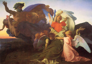 The Death of Moses by Alexandre Cabanel, hand-painted oil painting reproduction