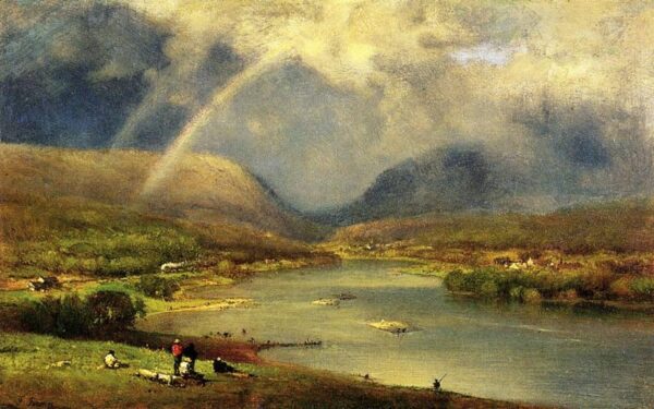 The Delaware Water Gap by George Inness, hand-painted oil painting reproduction