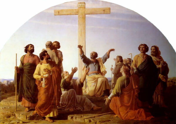 The Departure of the Apostles by Charles Gleyre, hand-painted oil painting reproduction