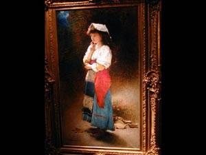 The Dilemma by Léon Bonnat, hand-painted oil painting reproduction