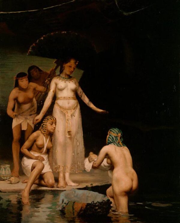 The Discovery of Moses by Paul Peel, hand-painted oil painting reproduction