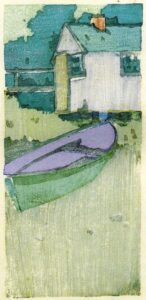 The Dory 1895 by Arthur Wesley Dow, hand-painted oil painting reproduction