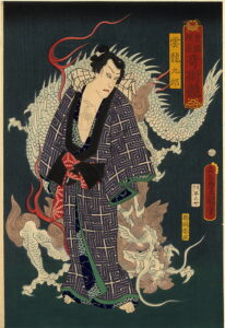 The Dragon by Utagawa Kunisada, hand-painted oil painting reproduction