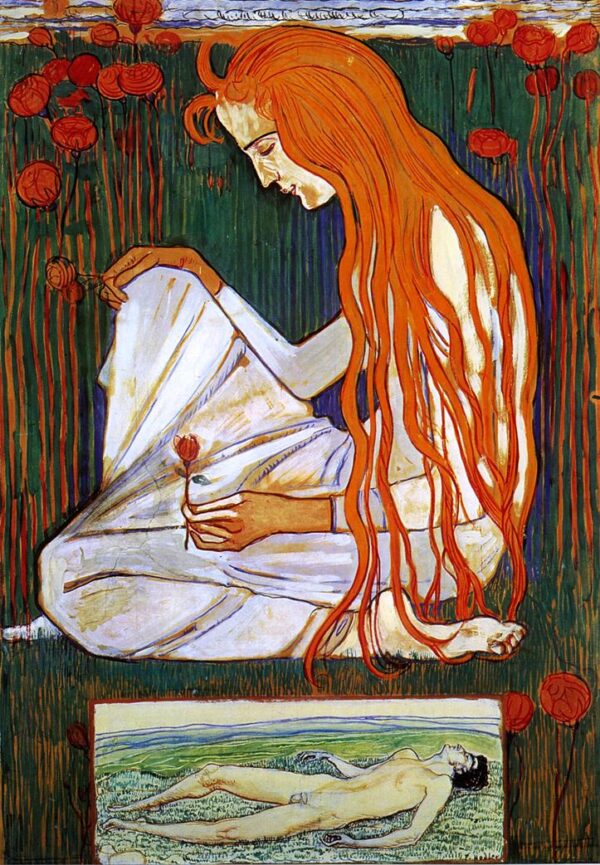 The Dream by Ferdinand Hodler, hand-painted oil painting reproduction