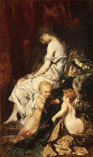The Dream after the Ball by Hans Makart, hand-painted oil reproduction