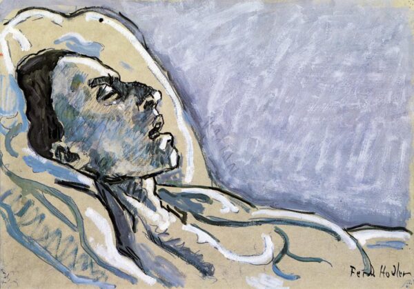 The Dying Valentine Gode-Darel by Ferdinand Hodler, hand-painted oil painting reproduction