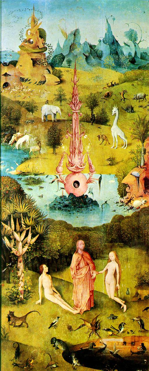 The Earthly Paradise by Hieronymus Bosch, hand-painted oil reproduction