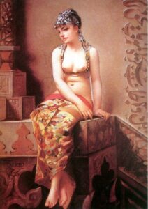 The Enchantress by Luis Ricardo Falero, hand-painted oil painting reproduction