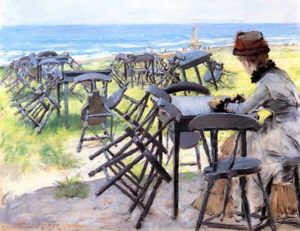 The End Of The Season by William Merritt Chase, hand-painted oil painting reproduction