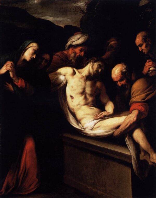 The Entombment by Daniele Crespi, hand-painted oil painting reproduction