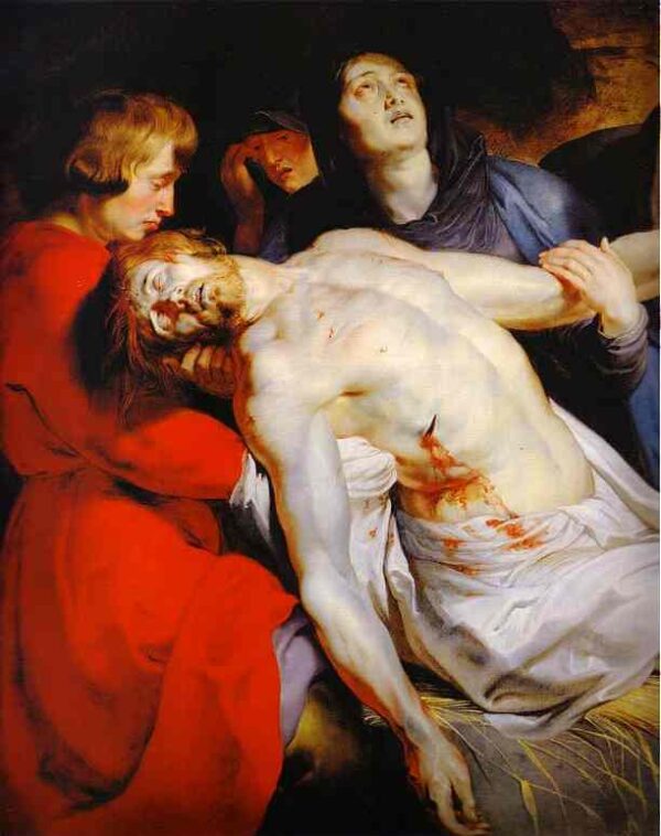 The Entombment by Peter Paul Rubens, hand-painted oil painting reproduction