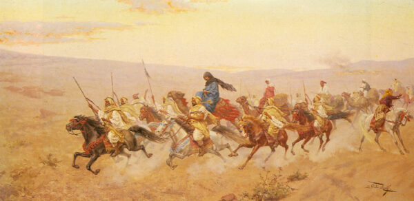 The Escape by Giulio Rosati, hand-painted oil painting reproduction