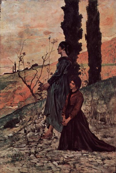 The Evening Prayer by Giovanni Fattori, hand-painted oil reproduction