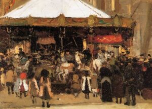 The Fair by Floris Arntzenius, hand-painted oil painting reproduction