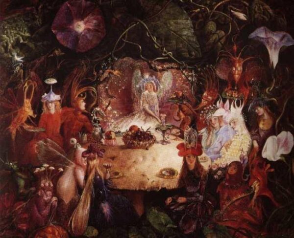 The Fairies’ Banquet by John Anster Fitzgerald, hand-painted oil painting reproduction
