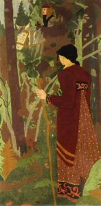 The Fairy and the Knight by Paul Sérusier, hand-painted oil painting reproduction