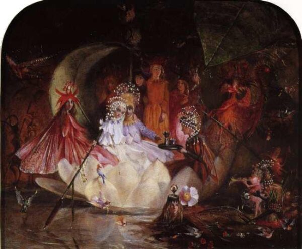 The Fairy’s Barque by John Anster Fitzgerald, hand-painted oil painting reproduction