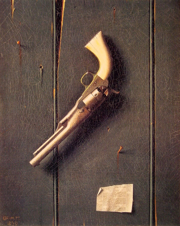 The Faithful Colt by William Michael Harnett, hand-painted oil painting reproduction