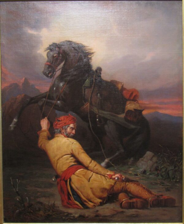 The Fallen Trapper by William Ranney, hand-painted oil painting reproduction