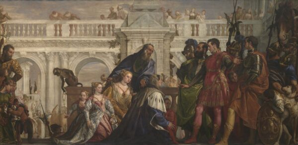 The Family of Darius Before Alexander by Paolo Veronese, hand-painted oil painting reproduction
