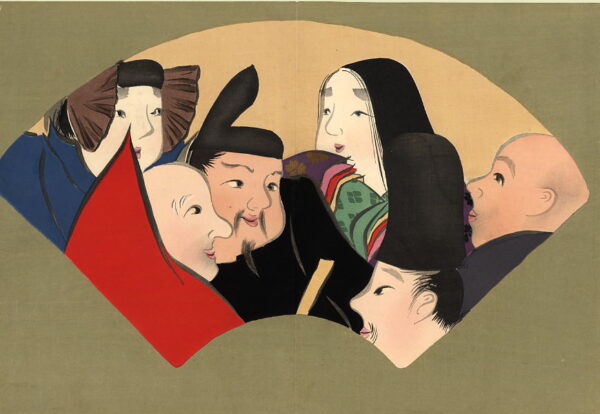 The Fan by Kamisaka Sekka, hand-painted oil painting reproduction