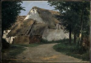 The Farm at the Entrance of the Wood by Rosa Maria Bonheur, hand-painted oil painting reproduction