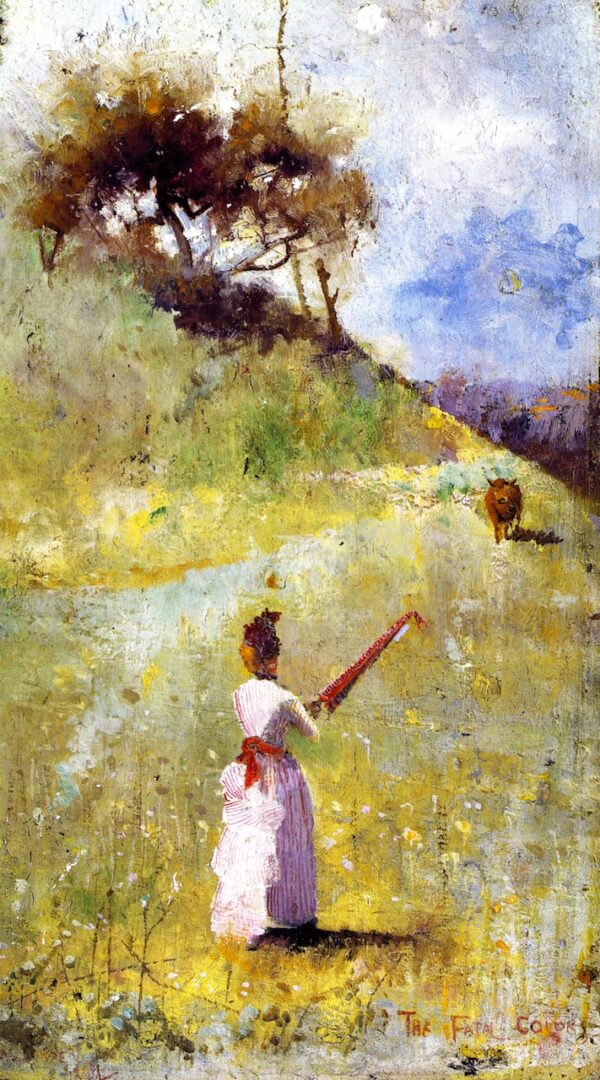 The Fatal Colours by Charles Conder, hand-painted oil painting reproduction