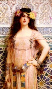 The Favorite by Leon Francois Comerre, hand-painted oil painting reproduction