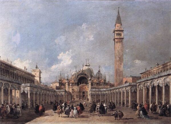 The Feast of the Ascension by Francesco Guardi, hand-painted oil painting reproduction