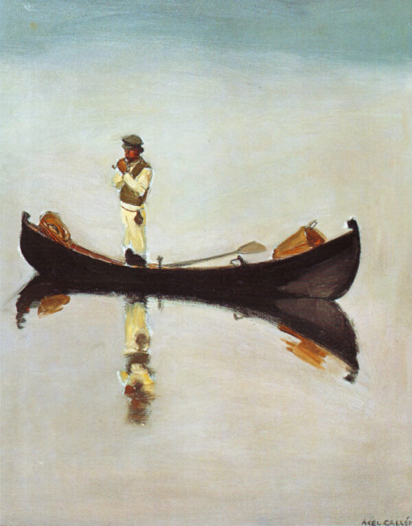 The Fisherman by Akseli Gallen-Kallela, hand-painted oil painting reproduction