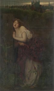 The Flight of Jane Shore by Valentine Cameron Prinsep, hand-painted oil painting reproduction