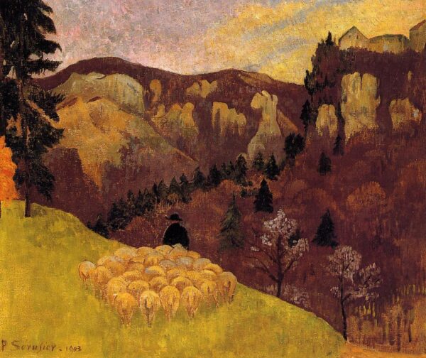 The Flock in the Black Forest by Paul Sérusier, hand-painted oil painting reproduction