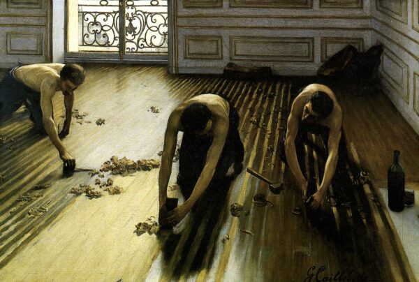 The Floor Scrapers by Gustave Caillebotte, hand-painted oil painting reproduction