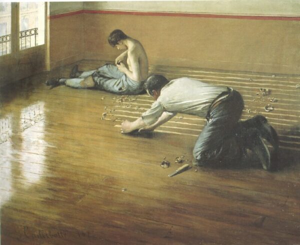 The Floor Scrapers b by Gustave Caillebotte, hand-painted oil painting reproduction