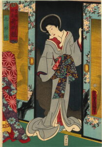 The Fox by Utagawa Kunisada, hand-painted oil painting reproduction