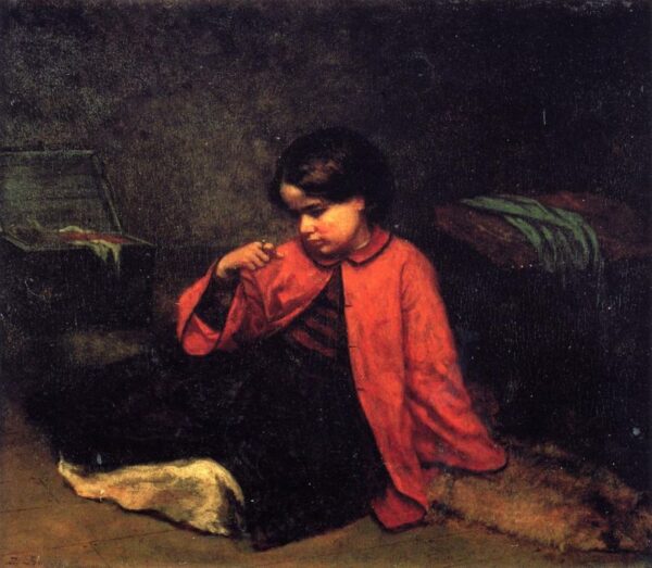 The Freedom Ring by Eastman Johnson, hand-painted oil painting reproduction