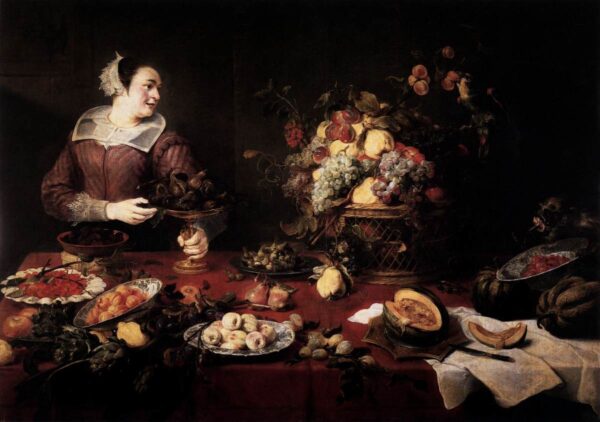 The Fruit Basket by Frans Snyders, hand-painted oil painting reproduction