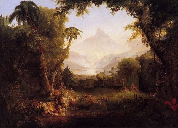 The Garden of Eden by Thomas Cole, hand-painted oil painting reproduction