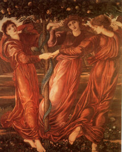 The Garden of the Hesperides by Edward Burne-Jones, hand-painted oil painting reproduction