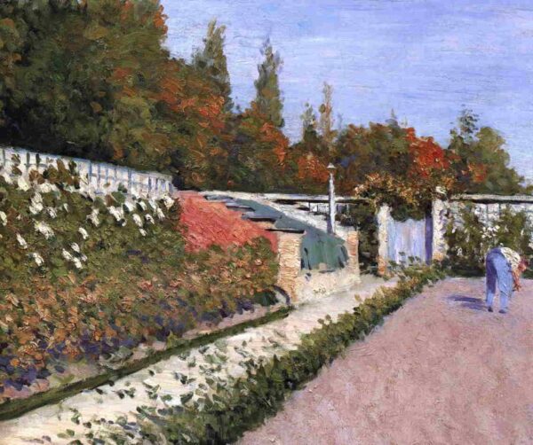 The Gardener by Gustave Caillebotte, hand-painted oil painting reproduction