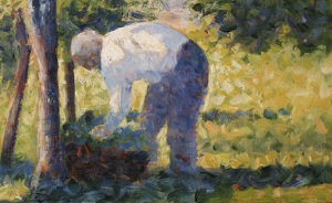 The Gardener by Georges Pierre Seurat, hand-painted oil painting reproduction